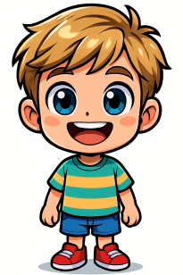 Character sample happy