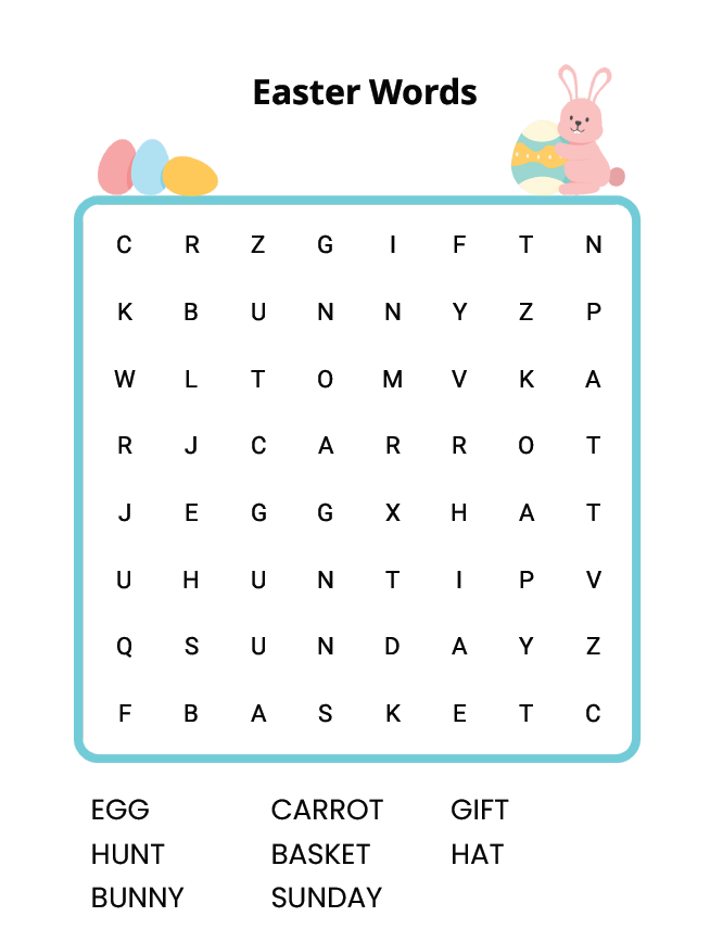 Word Searches Example
